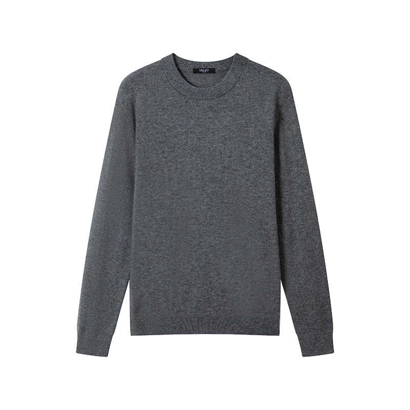 LIU·JO UOMO男士秋冬款休闲舒适圆领长袖山羊绒套头毛衫内搭上衣
