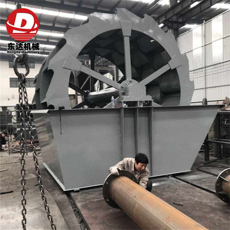 全自动分离式洗砂机生产线 车载移动洗沙机 挖沙船四槽轮斗式洗砂