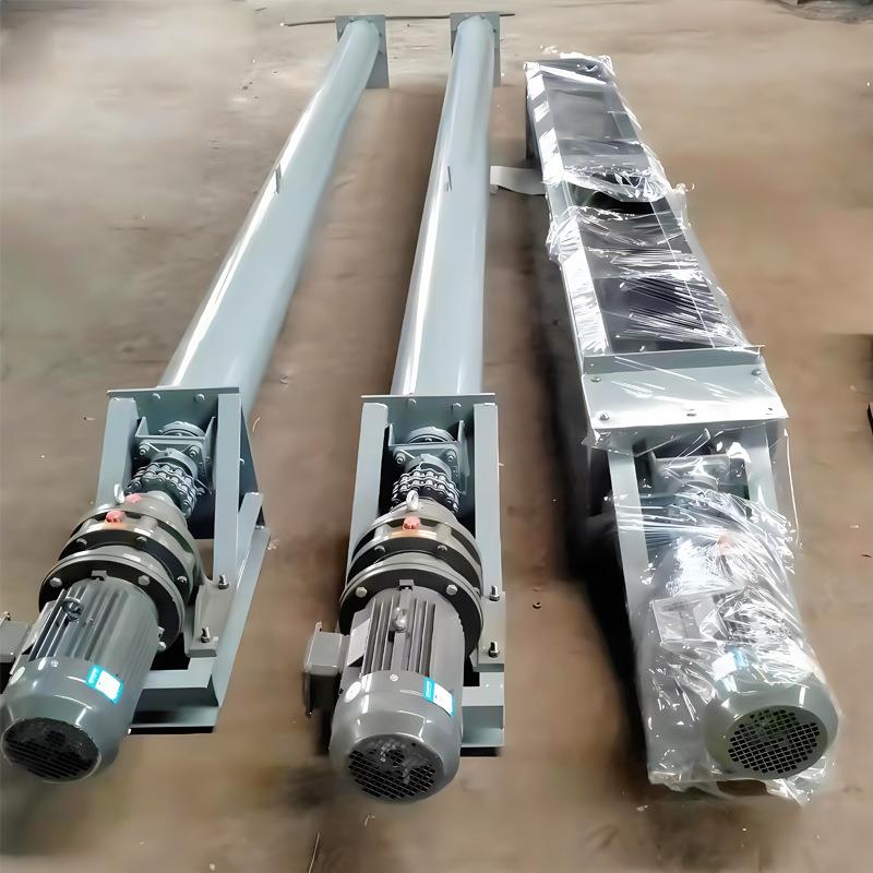 螺旋输送机绞笼给料机无水型泥送机 uls有轴轴不锈钢绞料龙定制生