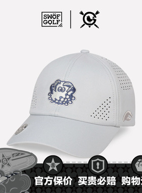 SWOF GOLF 思沃福高尔夫 高球蟹蟹艺术帽子 夏季网孔男女款棒球帽