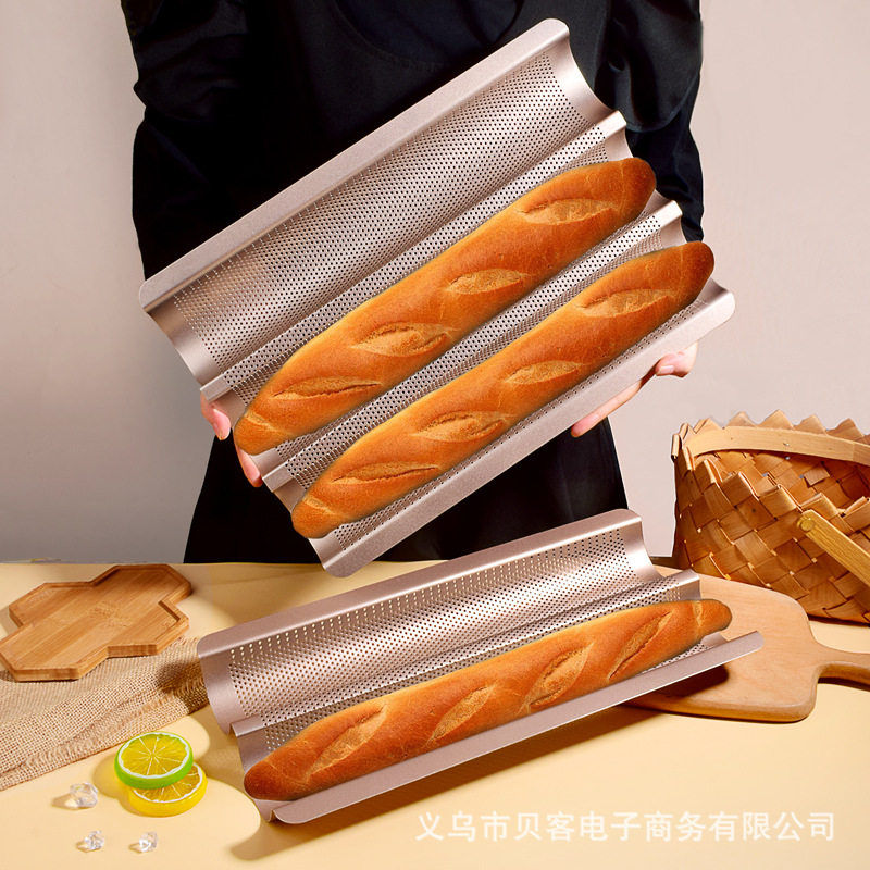 长条法棍模具带气孔法式