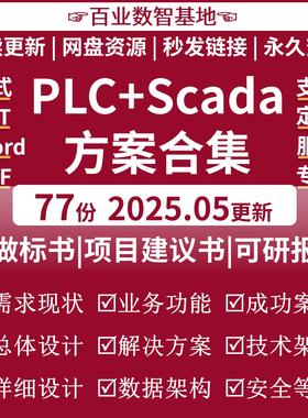 scada解决方案scada系统监控数据采集方案PLC系统产品plc解决方案