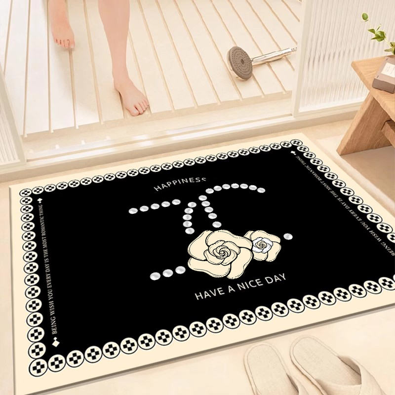 2023厕所浴室地垫硅藻泥