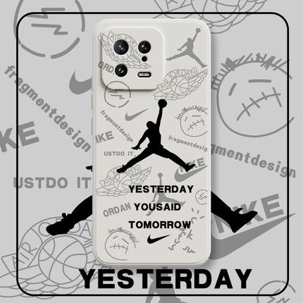 乔丹civi2s小米13红米k60手机壳k50pro适用12ultra个性创意新款10s女note11Tpro男10情侣k40k30潮牌青春版9软