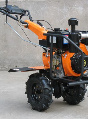 186F柴h油微耕机 9马力柴油微耕机 大保险杠186柴油微耕机价格