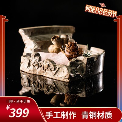 观余艺术硅青铜雕塑办公室书房客厅创意家居饰品摆件 庞贝迴响