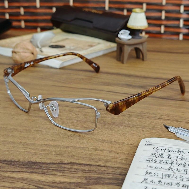 超级个性纯钛全框眼镜架运动款眼镜框男女时尚通用款可配近视蓝光