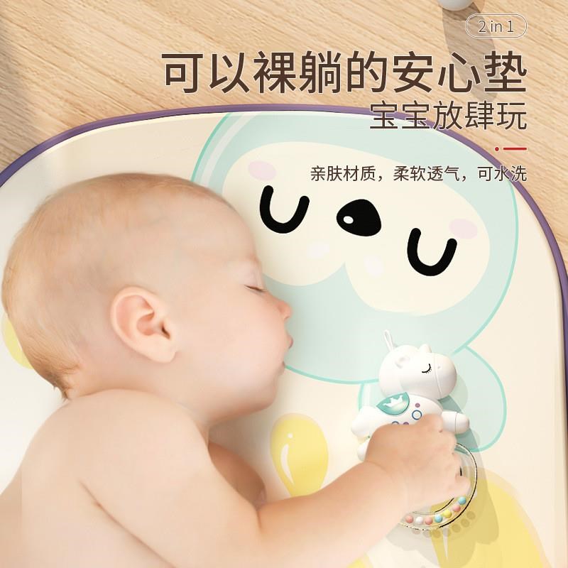婴幼儿脚踏钢琴多功能健身架宝宝脚踩音乐玩具二合一学步车手推车