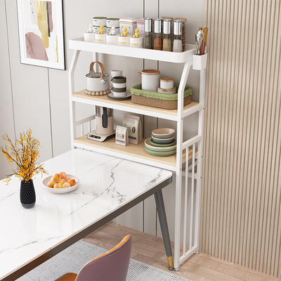 餐桌靠墙置物架厨房收纳架