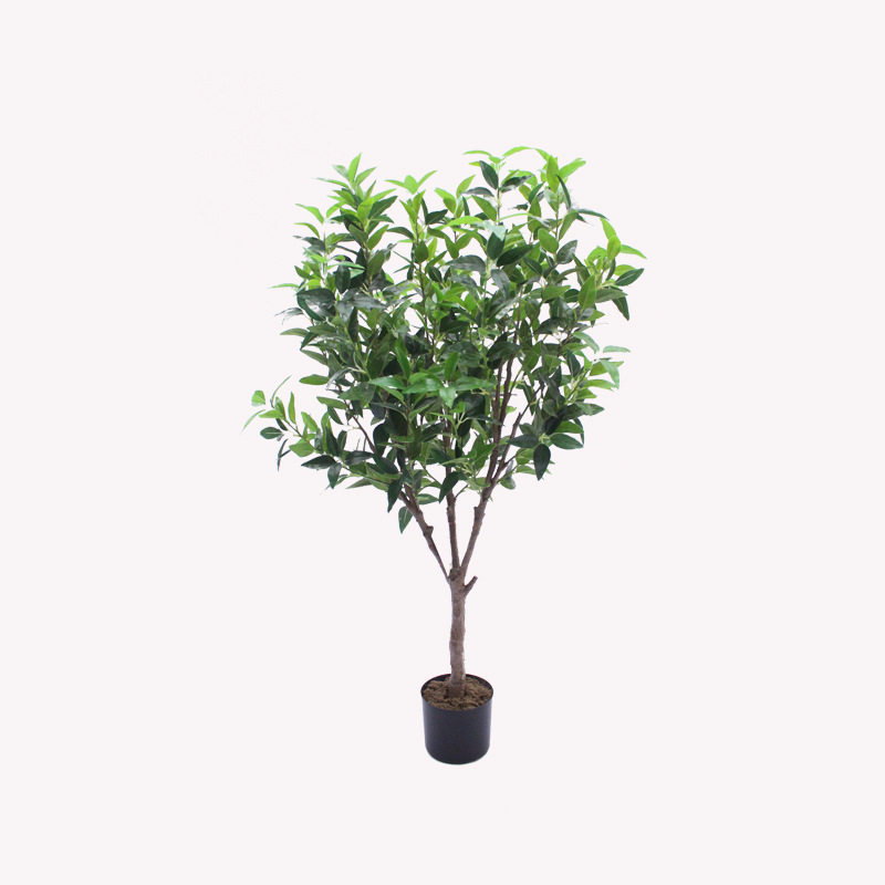 仿真植物迷你小盆栽沙枣树绿植桂香柳七里香客厅摆设拍摄厂家