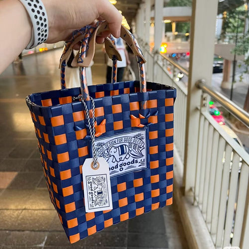 编织手提篮爆款泰国网红手提包