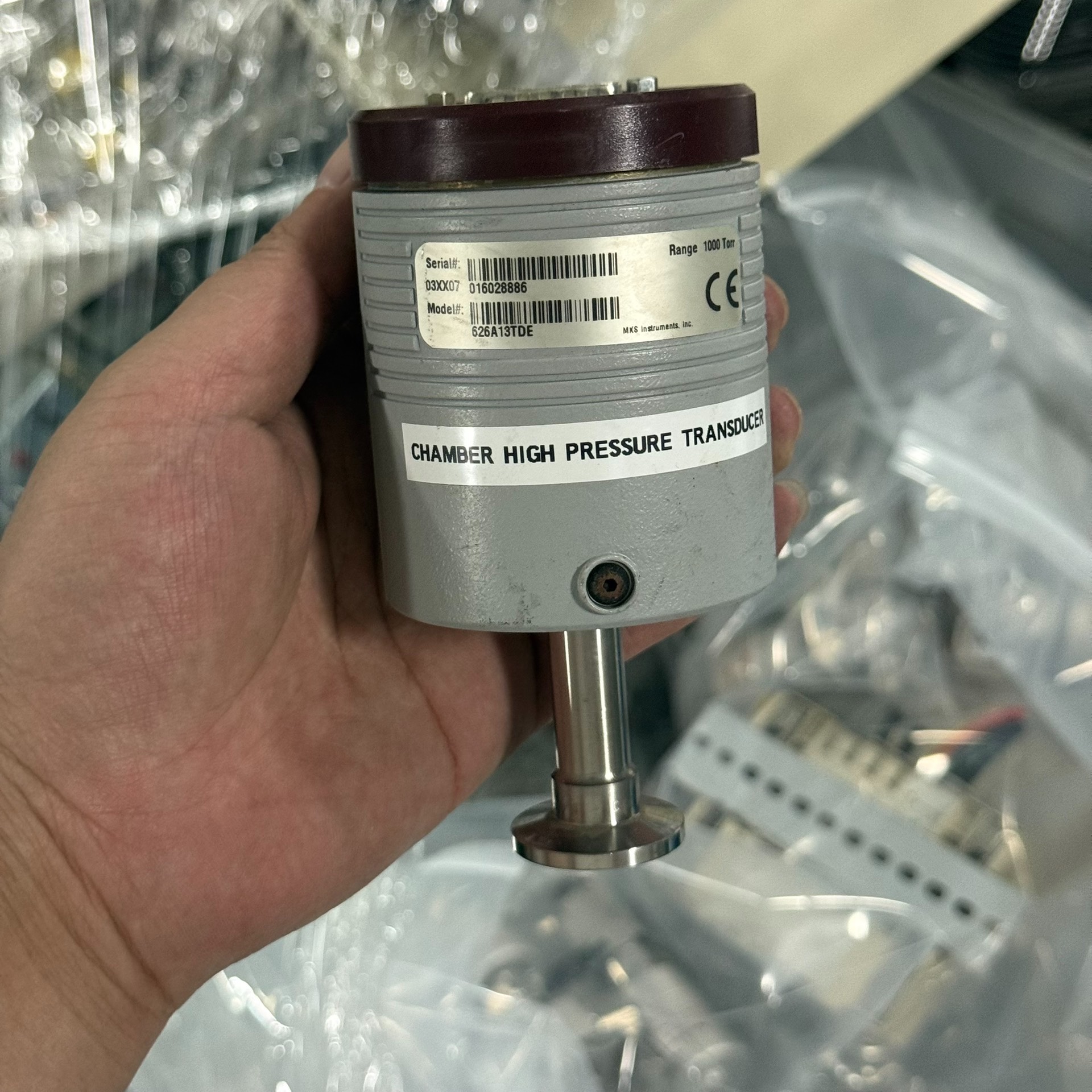 议价MKS真空压力计626A13TDE测量范围1000 Tor