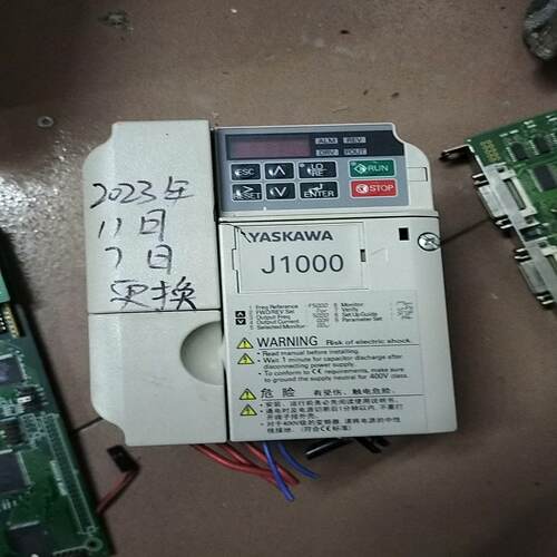 议价拆机安川变频器CIMR-JB4A0002BBA 075KW