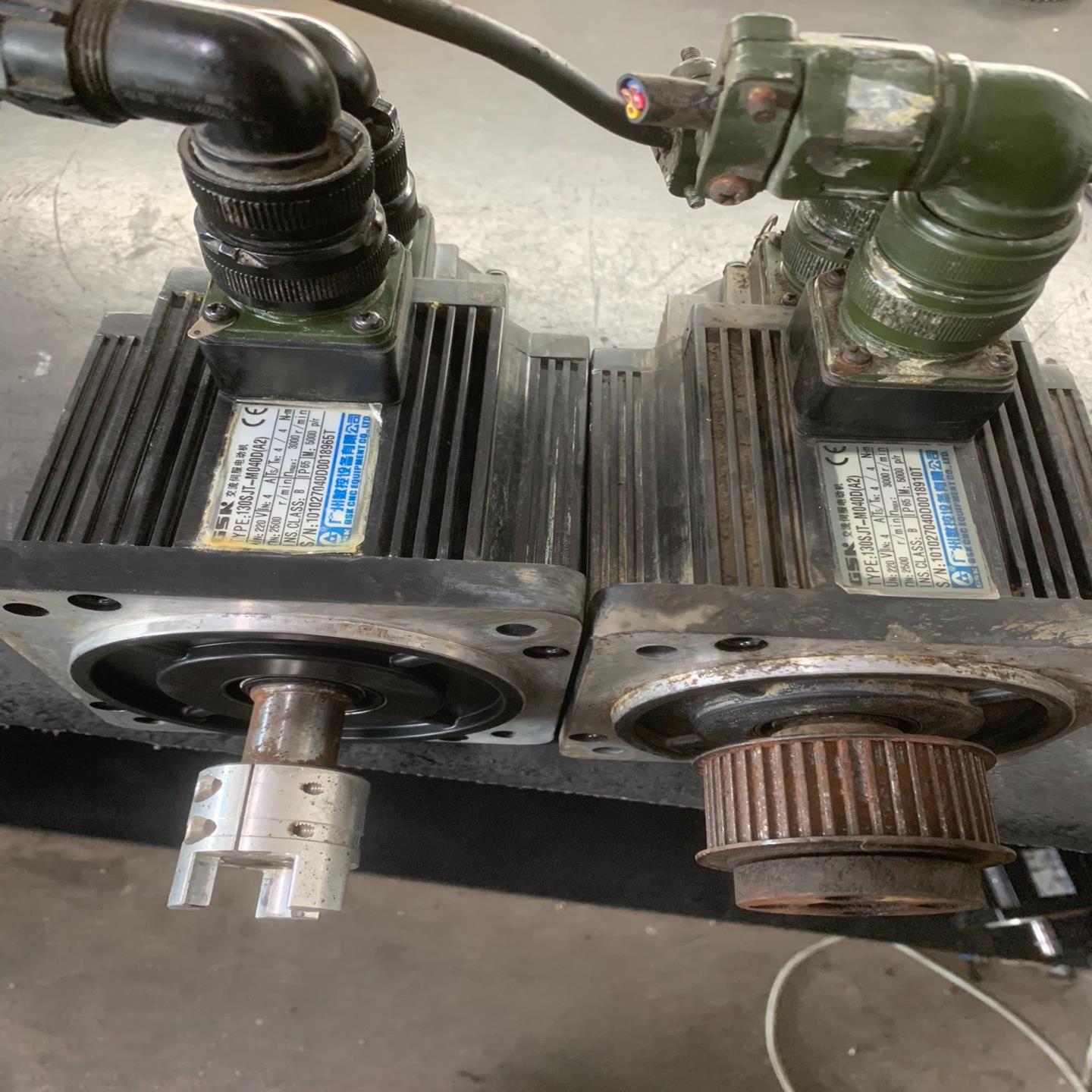 议价拆机广数伺服电机130SJT-M040DA2