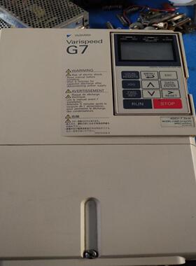 议价安川变频器 G7 75KW  380V功能正常橙色漂亮