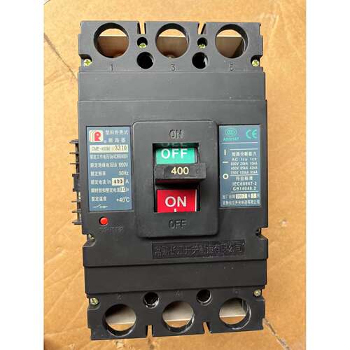 议价常熟塑壳断路器CME-400M3310 3P400A断路器