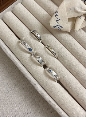 星芒素圈耳环合金日韩女