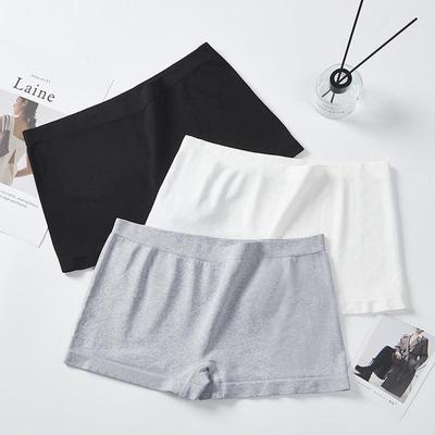 shorts mid-waist seamless comfortable elastic high briefs