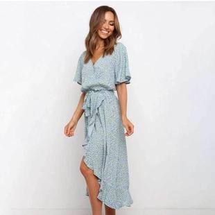 neck lace Women mid dress length