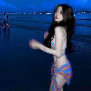 sun sleeve swimsuit spring hot protection belly