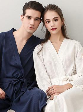men bathrobe kimono dressing robes home absorbable lovers