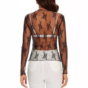 clothes bottoming protection sun pullover lace slim-fitting