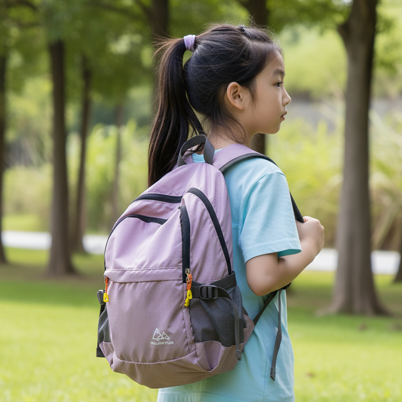 儿童超轻小学生轻便软书包可折叠
