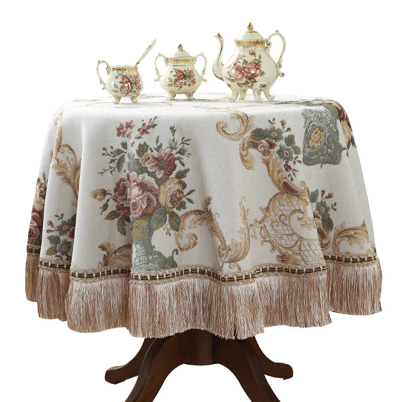 雪尼尔布艺桌布台布客厅茶几布圆桌布多用盖巾防尘欧式加厚餐桌布,居家布艺,桌布,淘宝优惠券,粉丝福利购,淘宝优惠卷