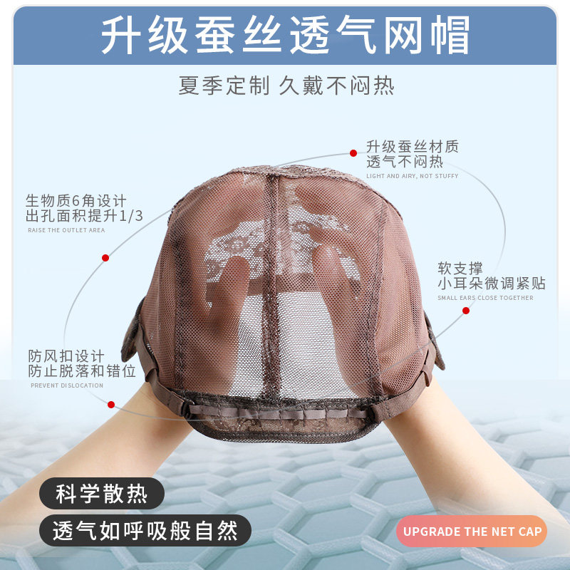 假发真发全真人发全头套女短发中老年女士假发套自然妈妈化疗光头