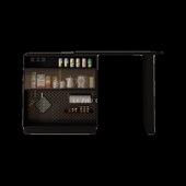 北欧吧台桌子家用客厅伸缩移动一体餐柜收纳柜小户型日式 岛台