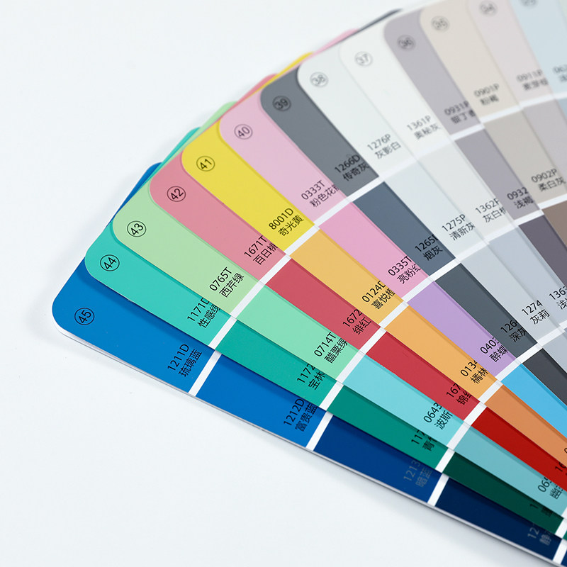 中式色卡中国建筑色卡艺术涂料色卡油漆色卡样板卡乳胶漆色卡本