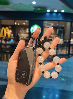 2023款宝马x1钥匙套7系735li/740li/i7/IX透明包新款XM/X7扣男女