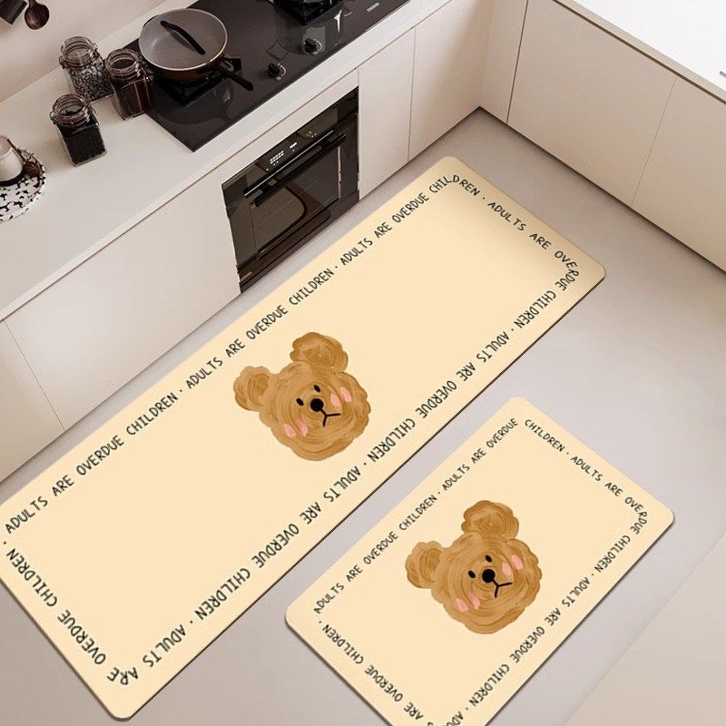 厨房防滑防油地垫硅藻泥吸水垫进门玄关耐脏可裁剪脚垫子天津地毯,居家布艺,厨房地垫,淘宝优惠券,粉丝福利购,淘宝优惠卷