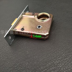 申士牌9412插芯门锁 9411锁 老式铁门锁 双铜头铜芯 申翔丰收利用