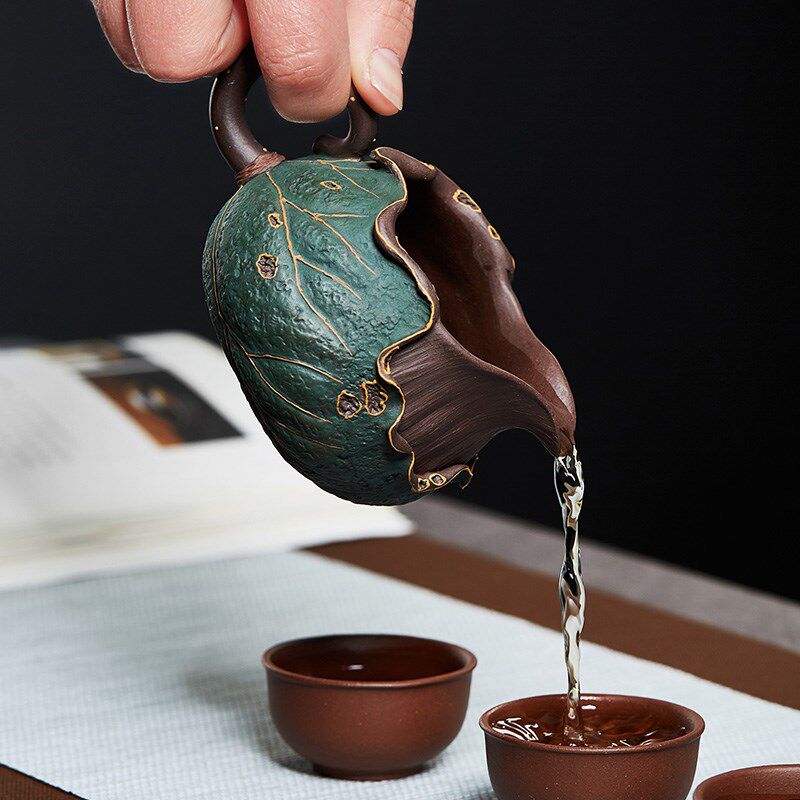 尊壶宜兴紫砂公杯莲子公道杯高端分茶倒茶器茶海分茶杯陶瓷功道杯