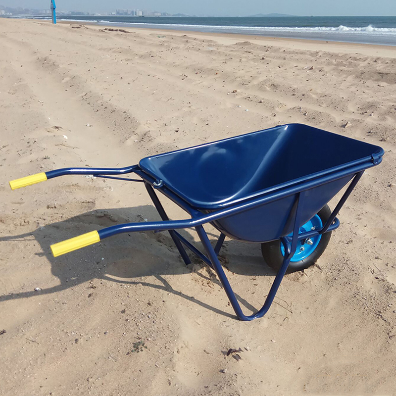 独轮车手推车小斗车农用工地推土轻便垃圾搬运车家用建筑