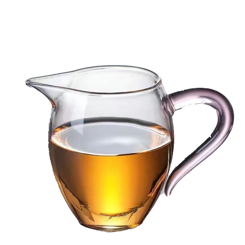 企鹅公道杯功夫茶具配件茶海分茶器茶漏加厚玻璃耐热透明泡茶过滤,餐饮具,公道杯,淘宝优惠券,粉丝福利购,淘宝优惠卷