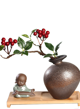 中国风复古酒柜摆件家里家居客厅玄关创意书房办公室小装饰品摆设