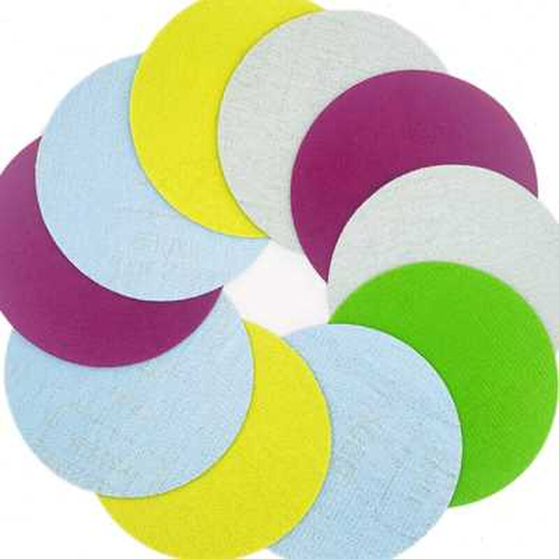 植绒砂纸5寸6寸水磨圆盘自粘5000 1万目玉石文玩汽车超细镜面抛光