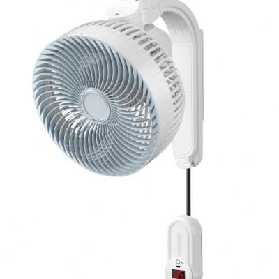 壁扇空气循环扇壁挂式电风扇家用厨房卫生间挂壁式免打孔遥控电扇