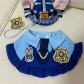 宠物口水巾可爱帅气学院牛仔风猫咪围脖装 饰狗狗口水巾大型犬小狗