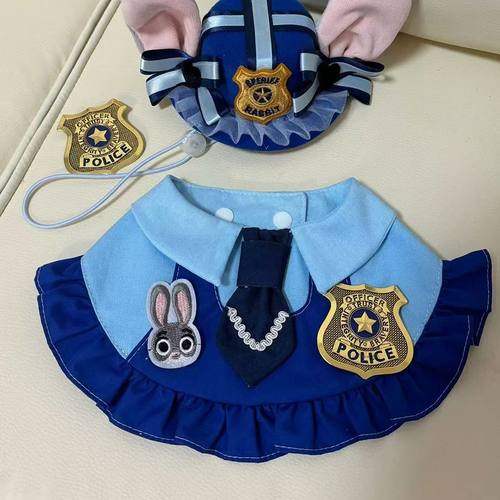 宠物口水巾可爱帅气学院牛仔风猫咪围脖装饰狗狗口水巾大型犬小狗