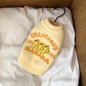 保暖爱心可爱猫咪衣服冬装 秋冬洋气卡通可爱风格 宠物狗狗毛衣冬季