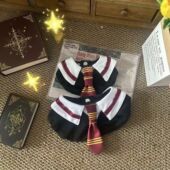 宠物口水巾格兰芬多狮院学院风猫咪围脖装 饰狗狗口水巾大型犬小狗