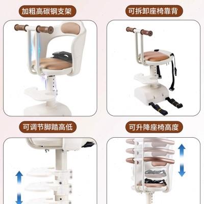电动车儿童座椅前置电瓶车电摩车减围栏婴儿宝宝小孩安全椅可拆卸