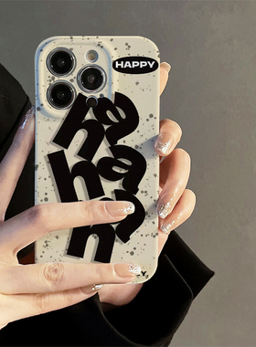 适用于opporeno9手机壳reno8/7/6/5/4/3黑色字母findx5/x3ins风pro硬壳r17/r15高级a9/a11x菲林壳a93/a72小众