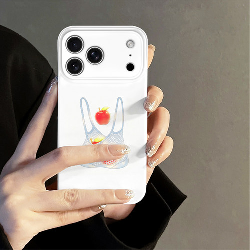 苹果袋子适用iPhone17promax手机壳苹果16pro简约iP15pro日韩14新款13防摔套少女华为12oppo小米荣耀vivo红米