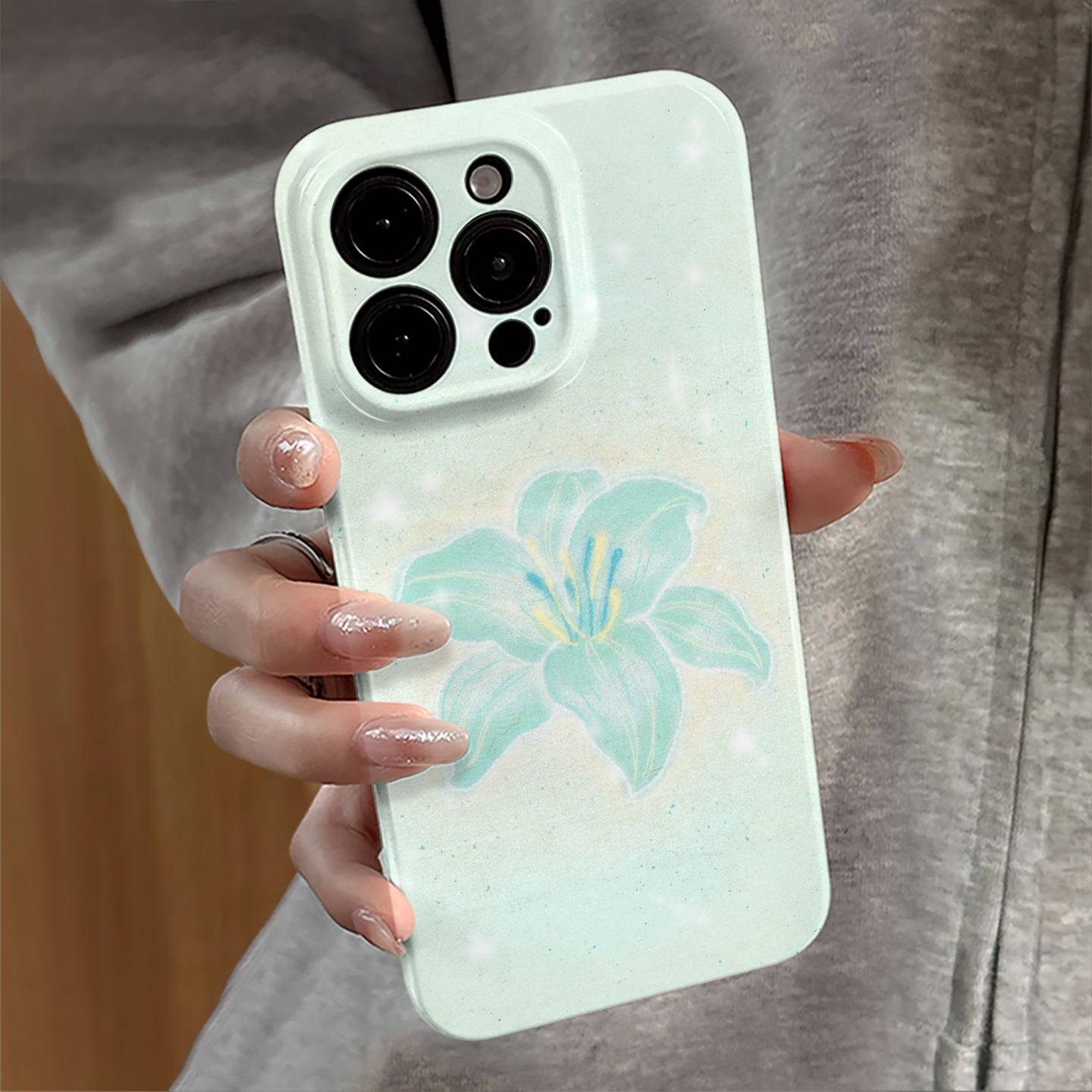 适用苹果16pro手机壳新款iPhone15promax女14小米mate华为13简约花朵xsmax防摔oppo红米vivo个性16e套12荣耀1