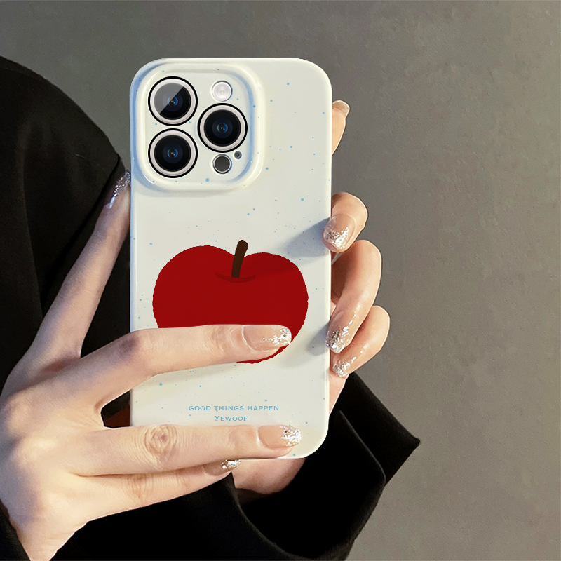 适用苹果15华为小米oppo红米vivo手机壳女荣耀iPhone16promax简约14新款i13保护套12泼墨苹果mate60p防摔11薄