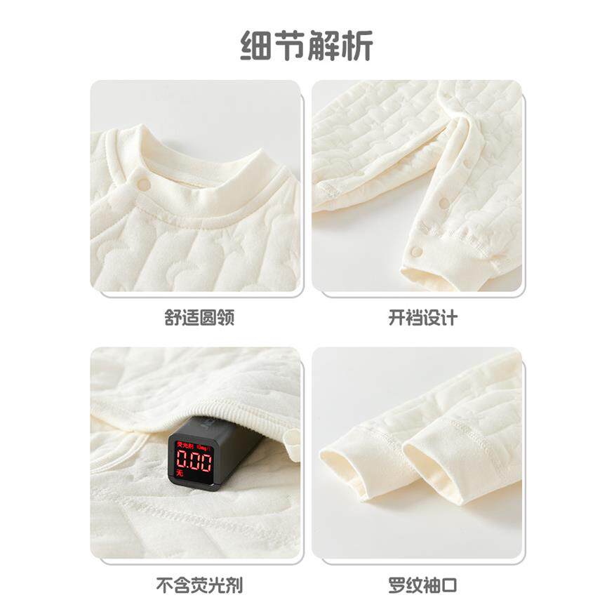 婴儿冬季加厚连体衣宝宝